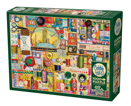 Sewing Notions 1000 Piece Jigsaw Puzzle