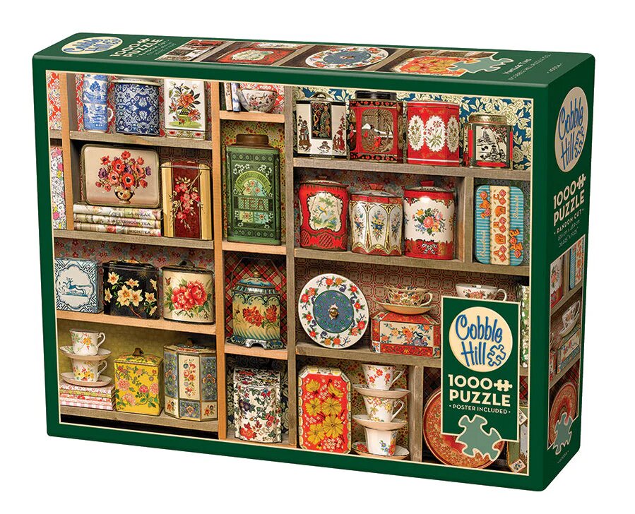 Vintage Tins 1000 Piece Jigsaw Puzzle