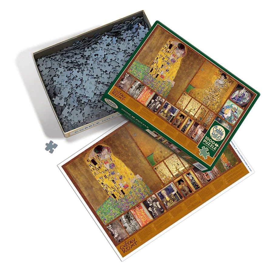 The Golden Age of Klimt  1000 Piece Jigsaw Puzzle