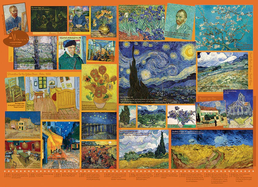 Van Gogh  1000 Piece Jigsaw Puzzle