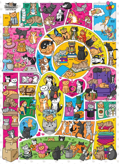Doodlecats  1000 Piece Jigsaw Puzzle
