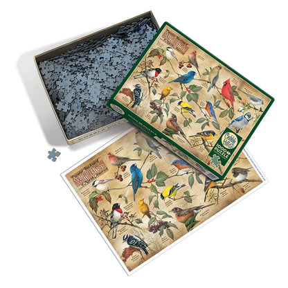 Popular Backyard Wild Birds of North America 1000 Piece Jigsaw Puzzle