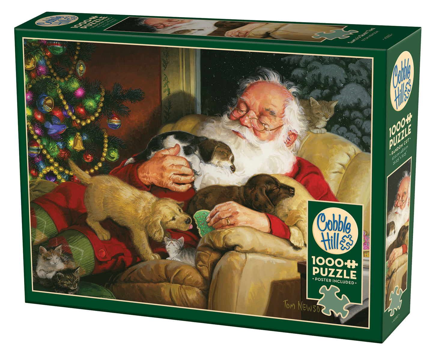 Santa's Quiet Time 1000 Piece Jigsaw Puzzle