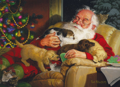 Santa's Quiet Time 1000 Piece Jigsaw Puzzle