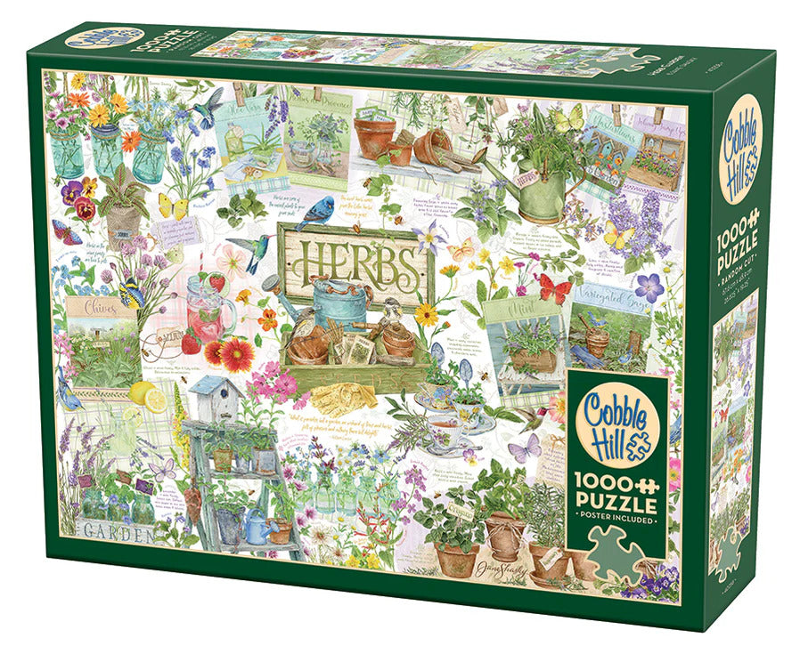 Herb Garden 1000 Piece Jigsaw Puzzle