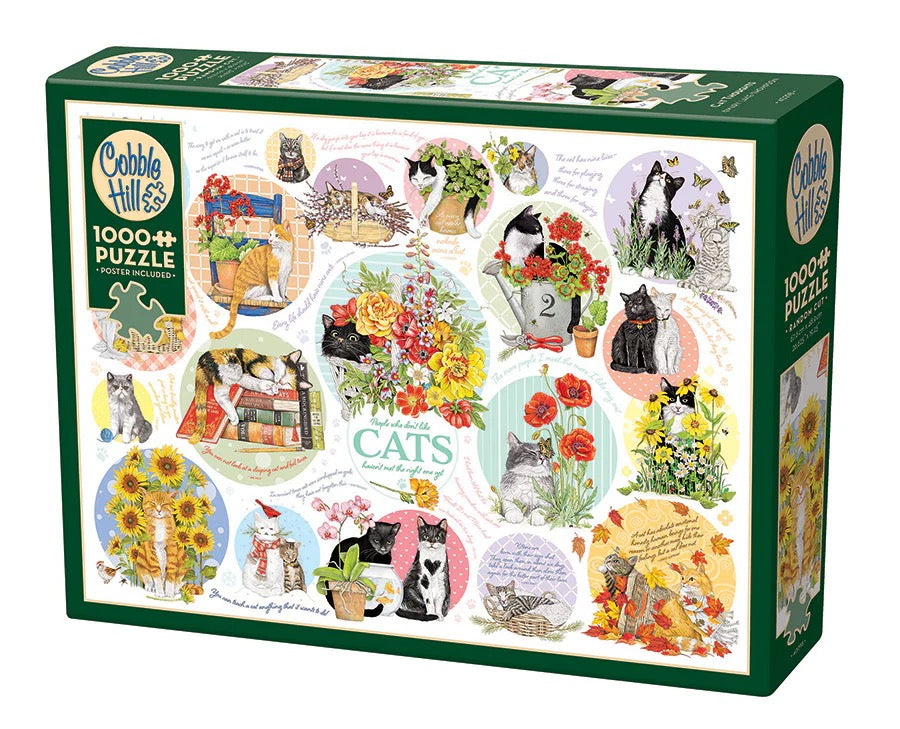 Cat Thoughts  1000 Piece Jigsaw Puzzle