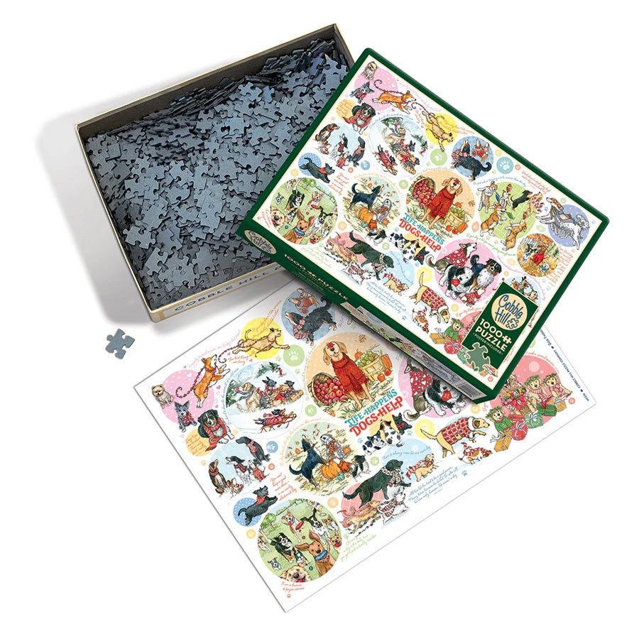 Dog Thoughts 1000 Piece Jigsaw Puzzle