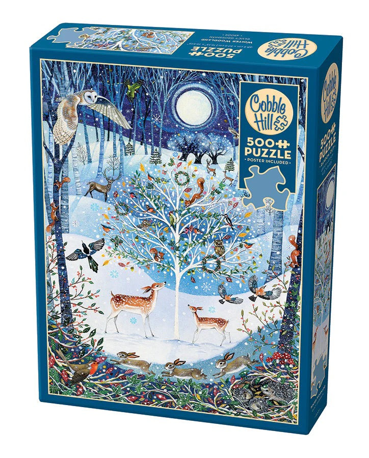 Winter Woodland 500 Piece Jigsaw Puzzle