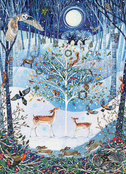 Winter Woodland 500 Piece Jigsaw Puzzle