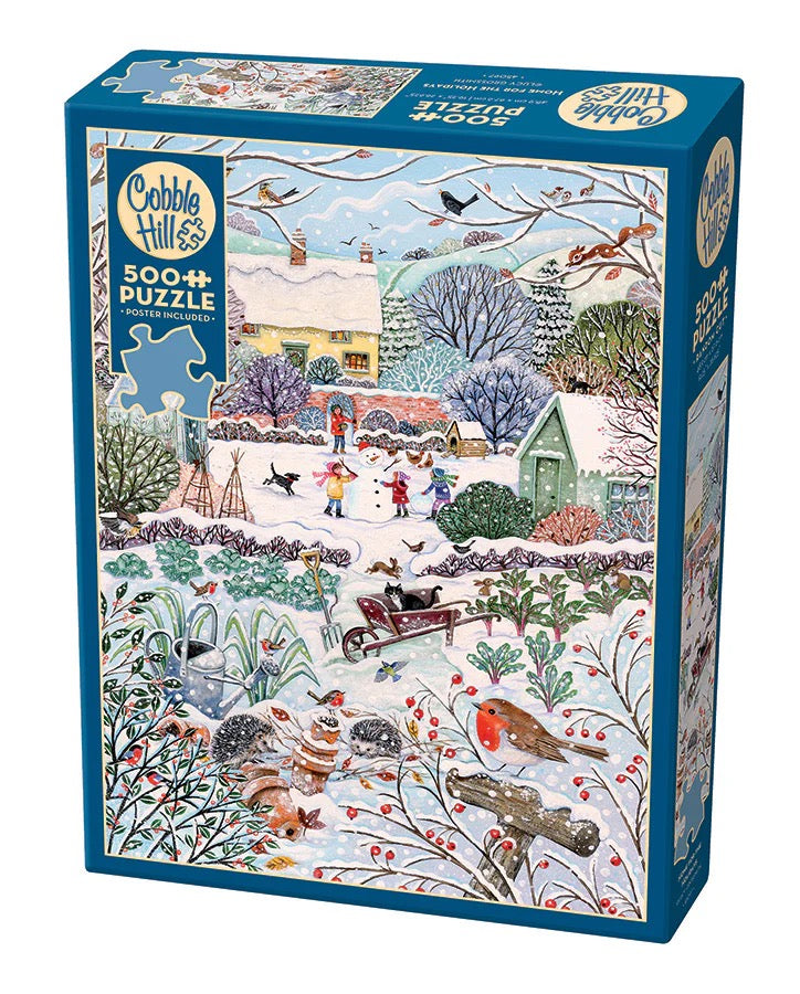 Winter Holidays 500 Piece Jigsaw Puzzle
