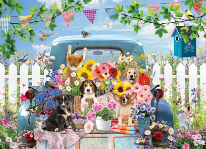 Country Truck Summer 500 Piece Jigsaw Puzzle