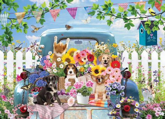 Country Truck Summer 500 Piece Jigsaw Puzzle