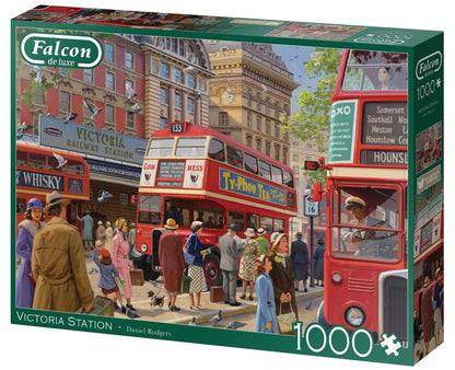 Falcon de luxe  Victoria Station 1000 Piece Jigsaw Puzzle