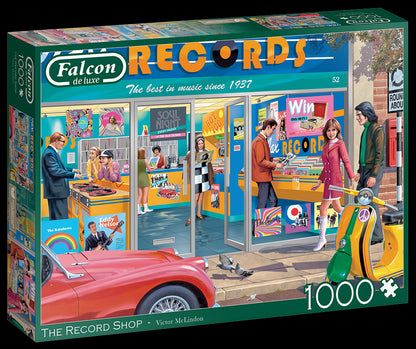 Falcon de luxe  The Record Shop 1000 Piece Jigsaw Puzzle