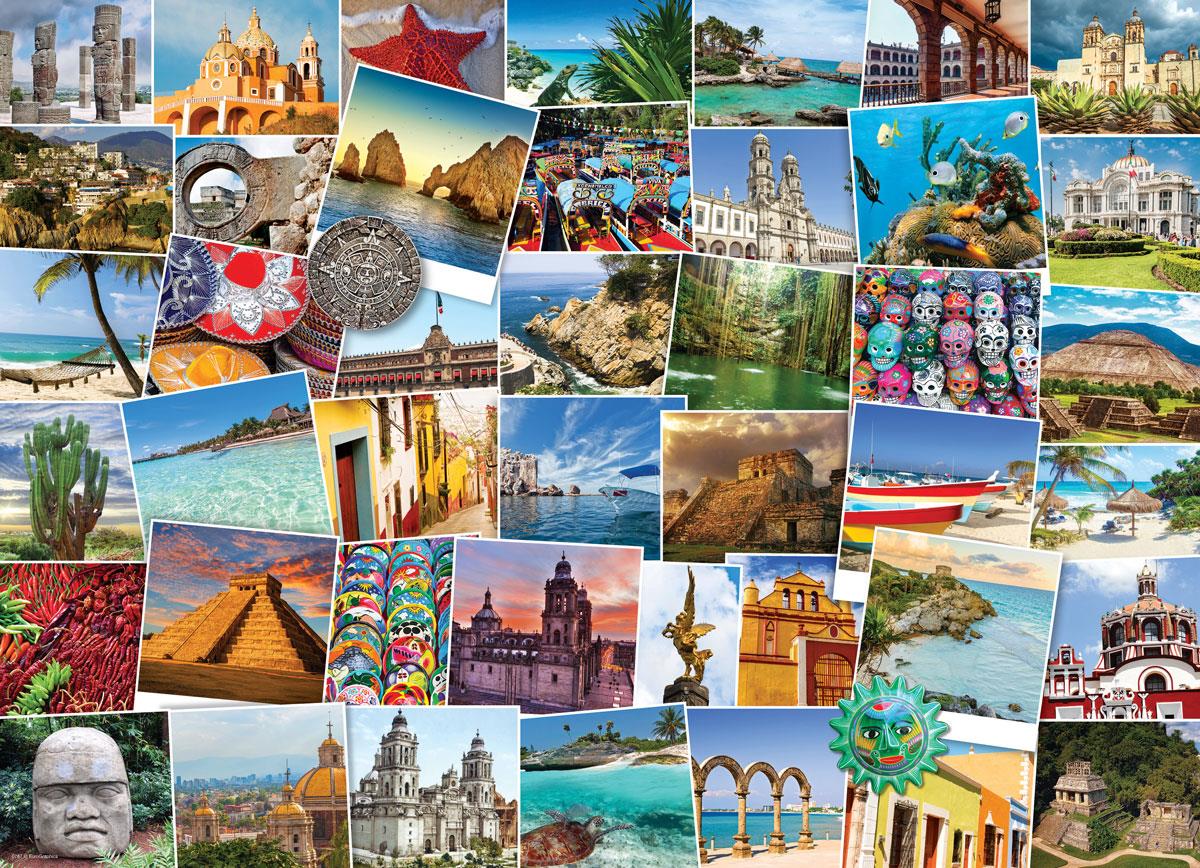 Globetrotter Mexico 1000 Piece Jigsaw Puzzle