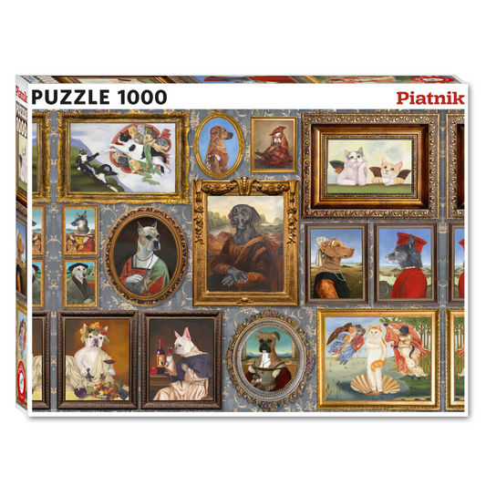 Renaissance Menagerie Gallery 1000 Piece Jigsaw Puzzle