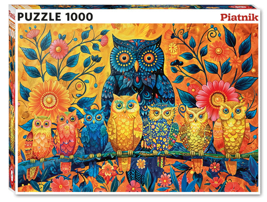 Owls 1000 Piece Jigsaw Puzzle
