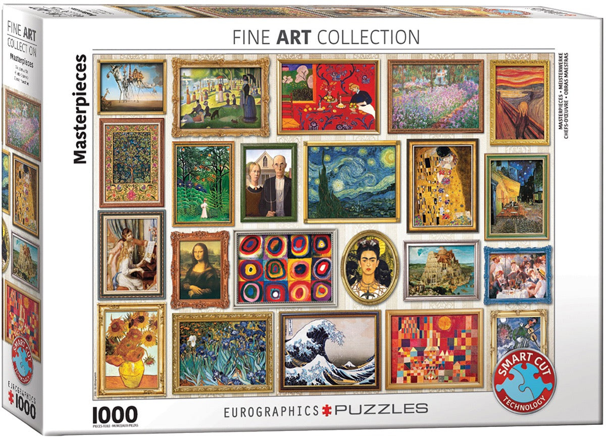 Fine Art Collage 1000 Piece Jigsaw Puzzle