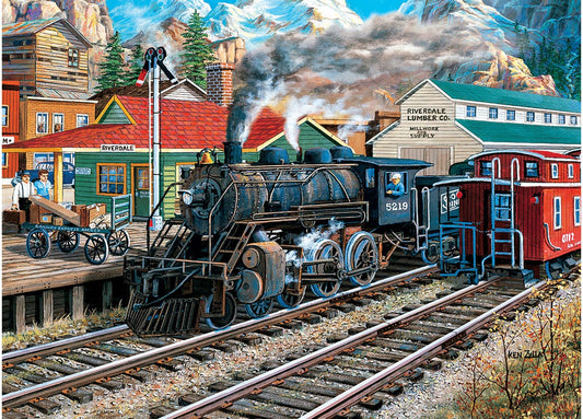 The Old Depot Station 1000 Piece Jigsaw Puzzle