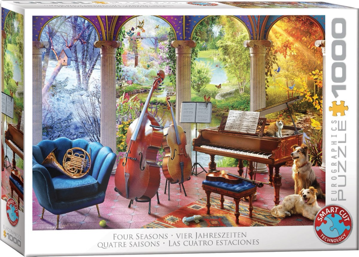 Four Seasons by Angelo Bonito 1000 Piece Jigsaw Puzzle
