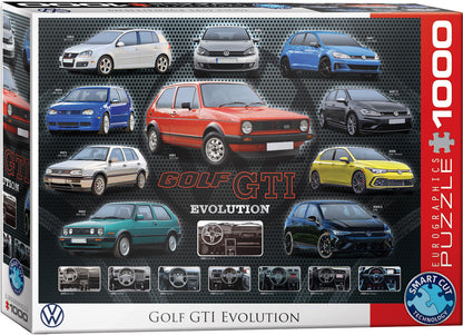 VW Golf GTI Evolution 1000 Piece Jigsaw Puzzle