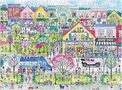 Book Townscape  1000 Piece Michael Storrings Jigsaw Puzzle