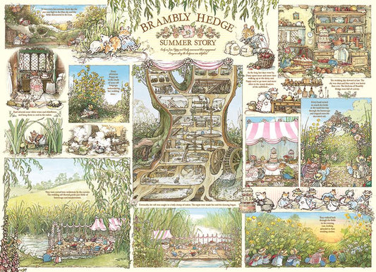 Brambly Hedge Summer Story 1000 Piece Jigsaw Puzzle