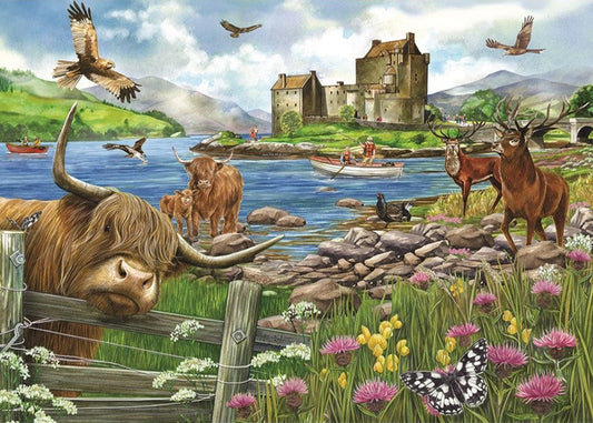 The Highlands - 1000 Piece Jigsaw Puzzle