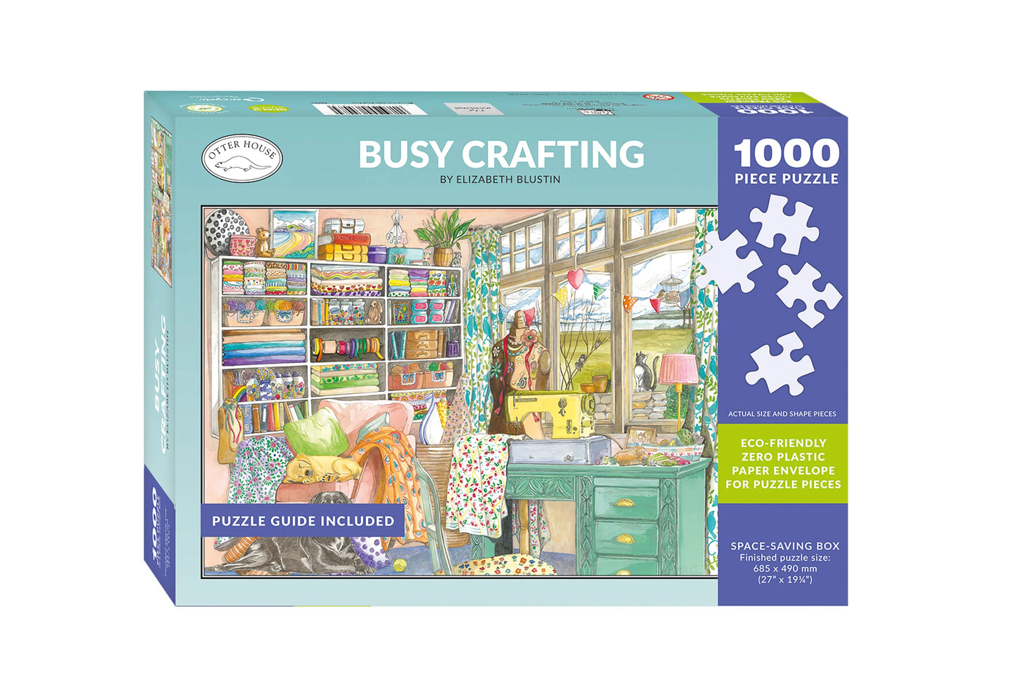 Busy Crafting - 1000 Piece Jigsaw Puzzle