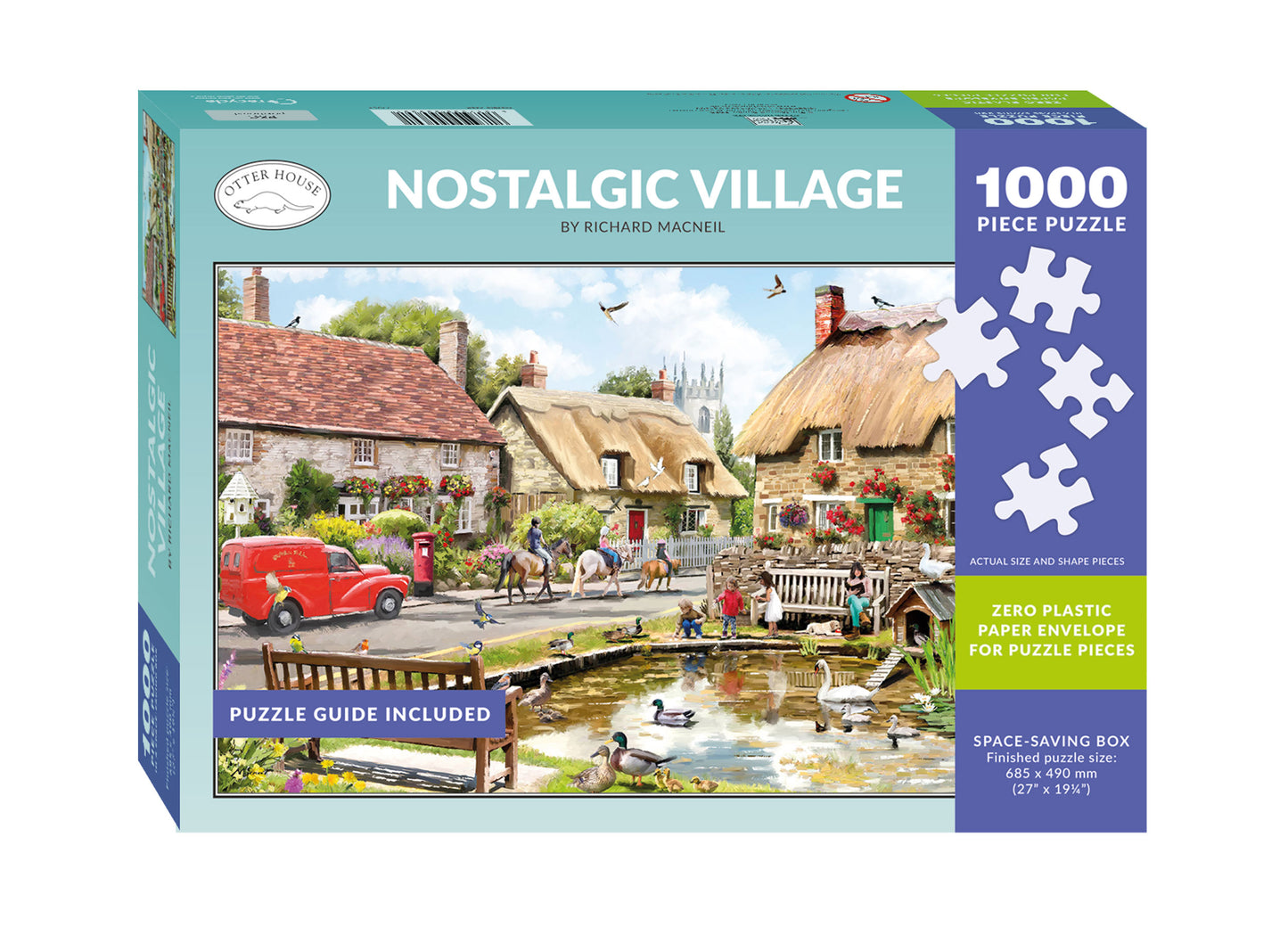 Nostalgic Village 1000 Piece Jigsaw Puzzle All Jigsaw Puzzles