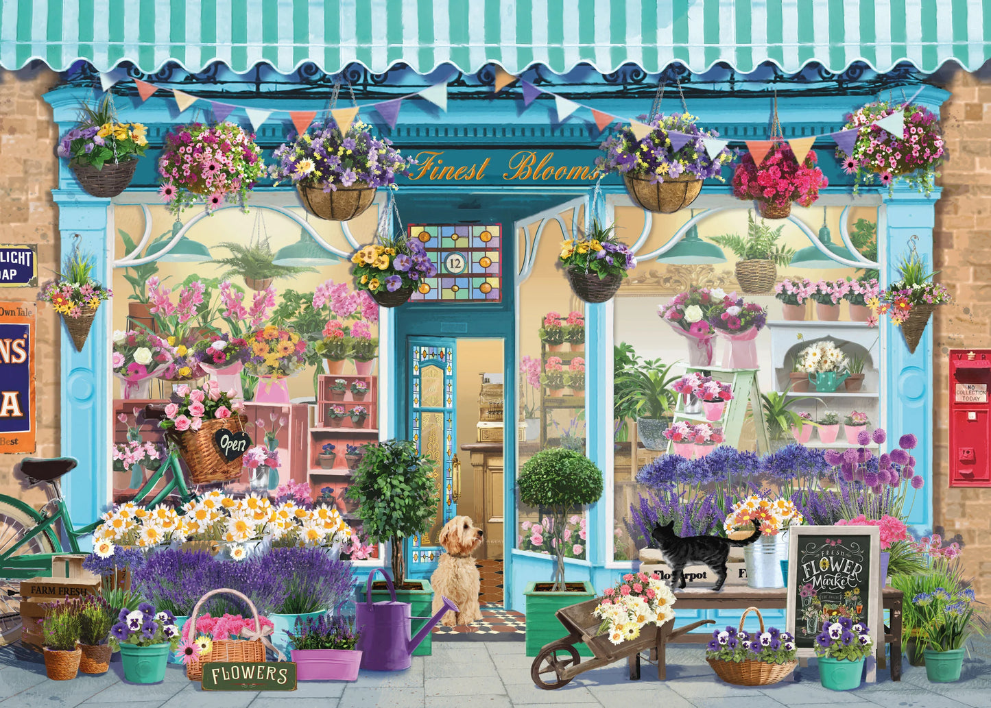 The Florist Shop 1000 Piece Jigsaw Puzzle
