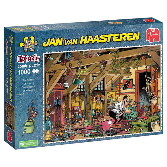 PRE-ORDER Jan Van Haasteren's Oldtimers The Bachelor 1000 Piece Jigsaw Puzzle