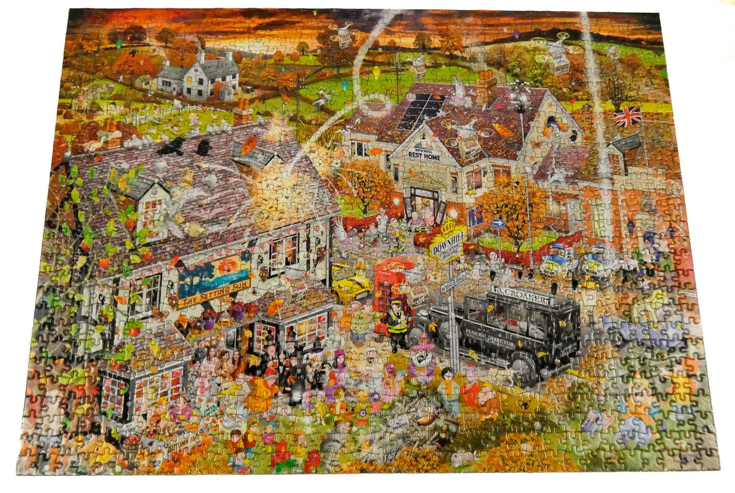 Mike Jupp I Love The Seasons 4 x 1000 Piece Jigsaw Puzzle Bundle