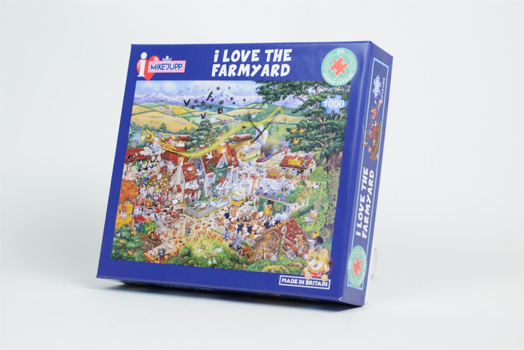 Mike Jupp I Love the Farmyard 1000 Piece Jigsaw Puzzle – All