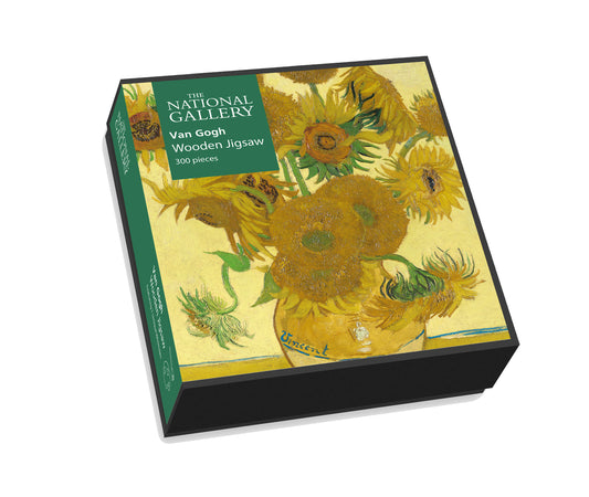 Sunflowers - National Gallery 300 Piece Wooden Jigsaw Puzzle