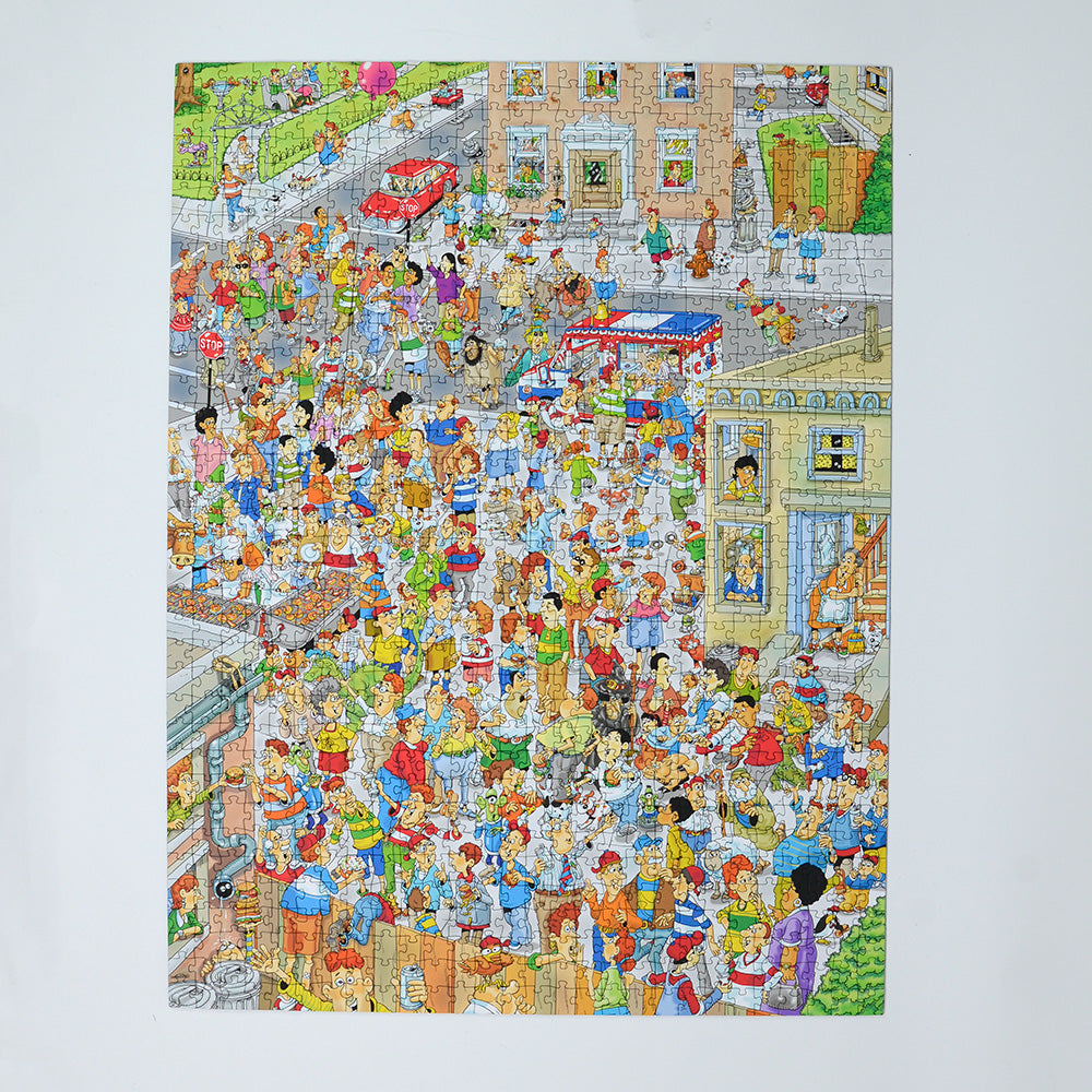 All Aboard! - Len Epstein (Tim Bulmer) - Puzzle 1000 Pezzi, Mappa Comica Di Brighton, 66x50 Cm - 2