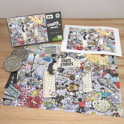 Chaos at the Movies - No.9 1000 Piece Jigsaw Puzzle