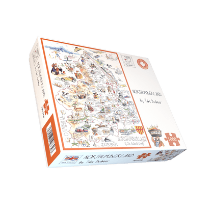 Tim Bulmer's Northumberland Jigsaw & Tea Towel Gift Bundle