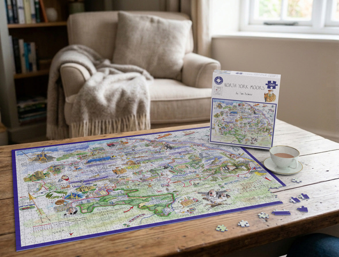 North York Moors - Tim Bulmer 1000 Piece Jigsaw Puzzle