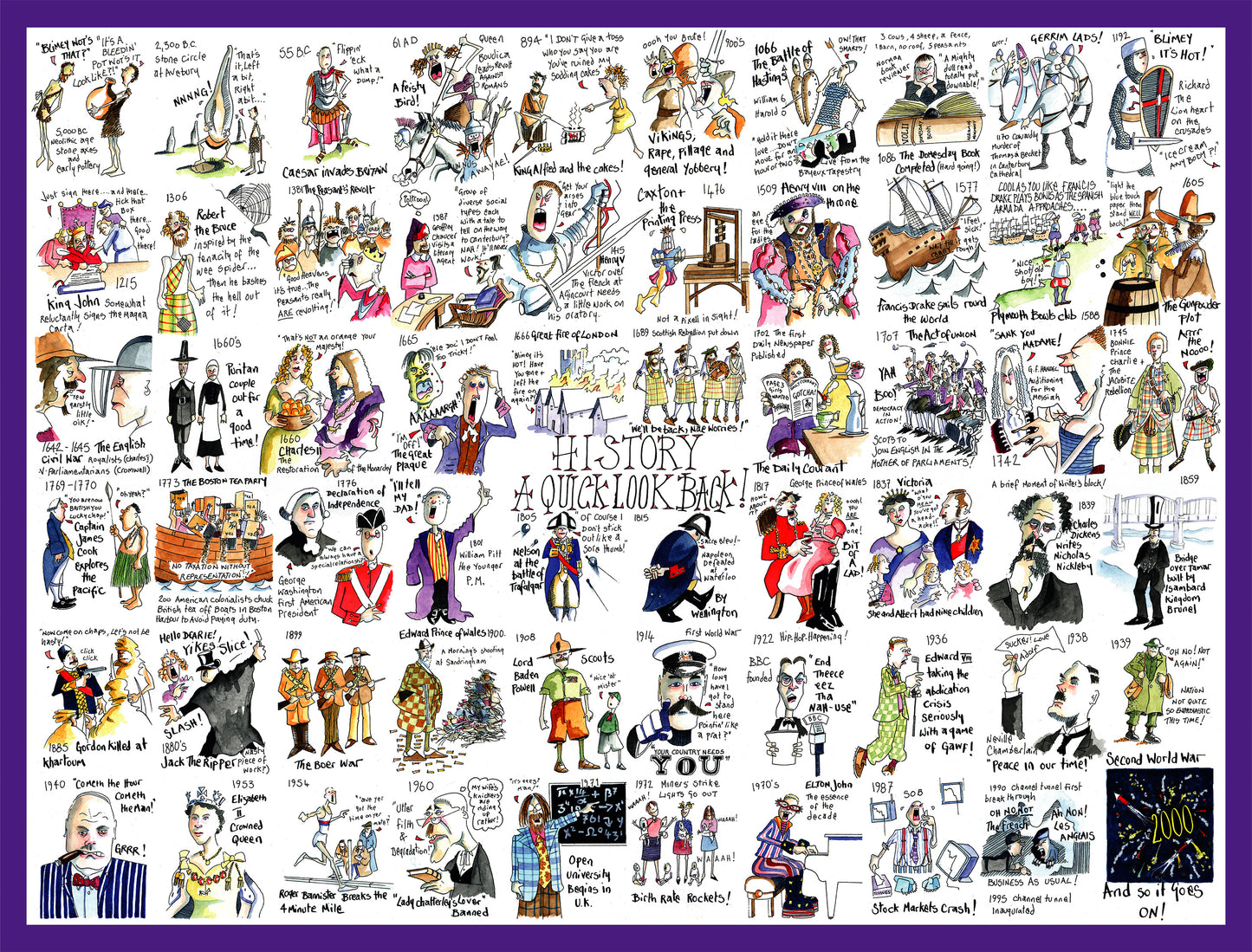 History - Tim Bulmer 1000 Piece Jigsaw Puzzle