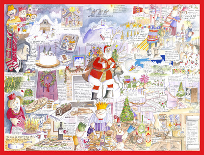Tim Bulmer Christmas - 300 Piece Wooden Puzzle