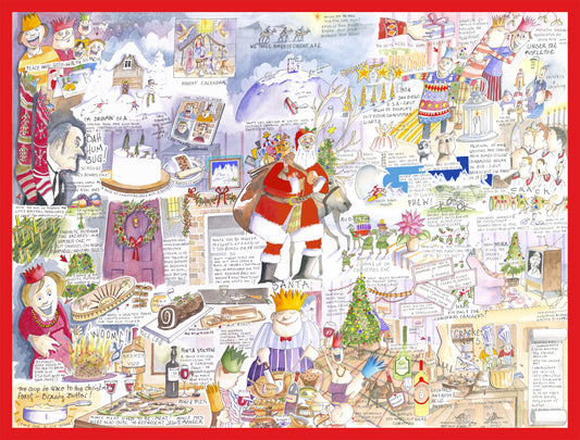 Christmas - Tim Bulmer 1000 Piece Jigsaw Puzzle