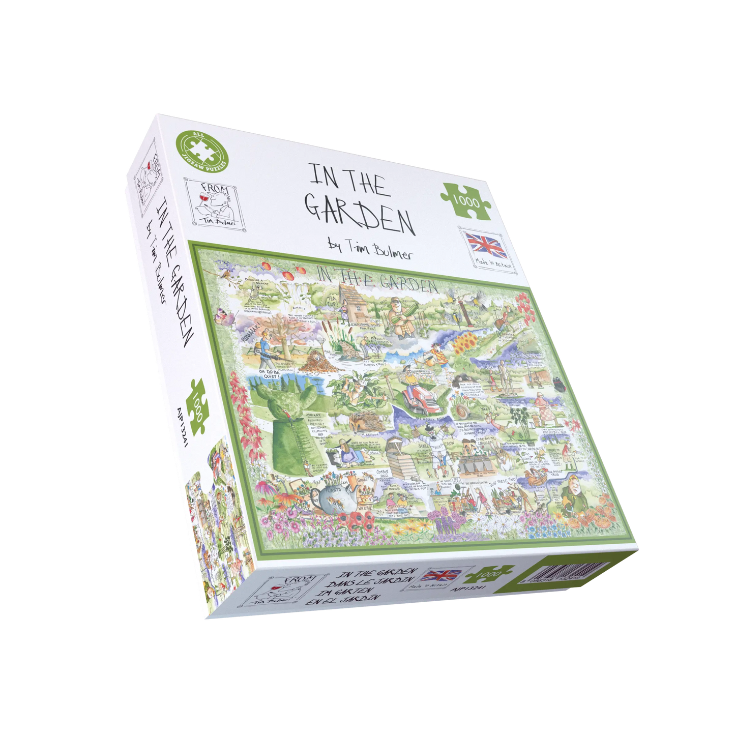 In The Garden - Tim Bulmer 1000 Piece Jigsaw Puzzle
