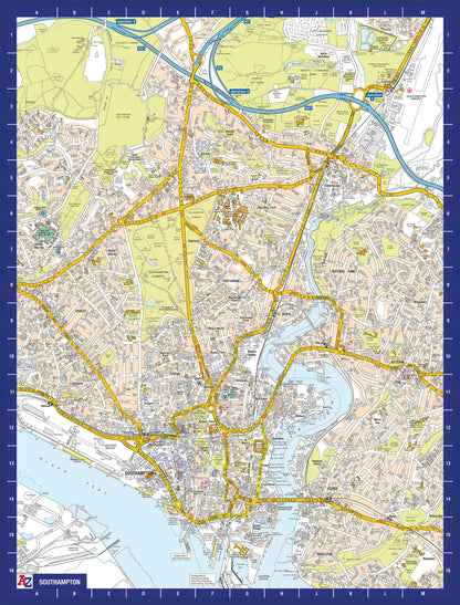 A-Z Map of Southampton 1000 Piece Jigsaw