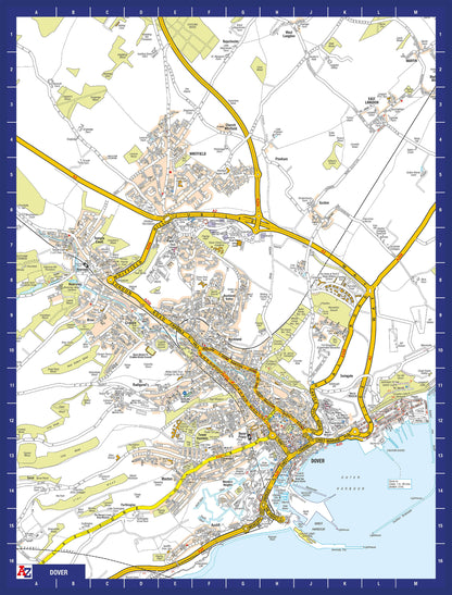 A-Z Map of Dover 1000 Piece Jigsaw