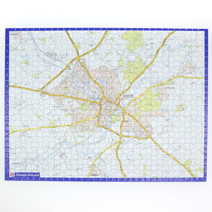 A to Z Map of Stratford-upon-Avon 1000 Piece Jigsaw