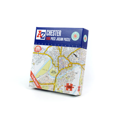 A to Z Map of Chester 1000 Piece Jigsaw