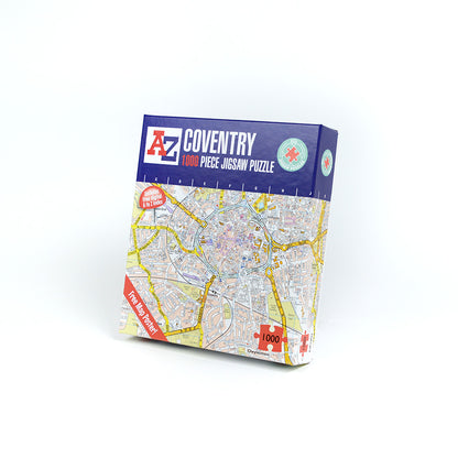 A to Z Map of Coventry 1000 Piece Jigsaw