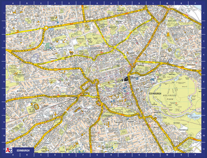 A-Z Map of Edinburgh 1000 Piece Jigsaw