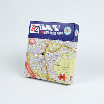A to Z Map of Edinburgh 1000 Piece Jigsaw